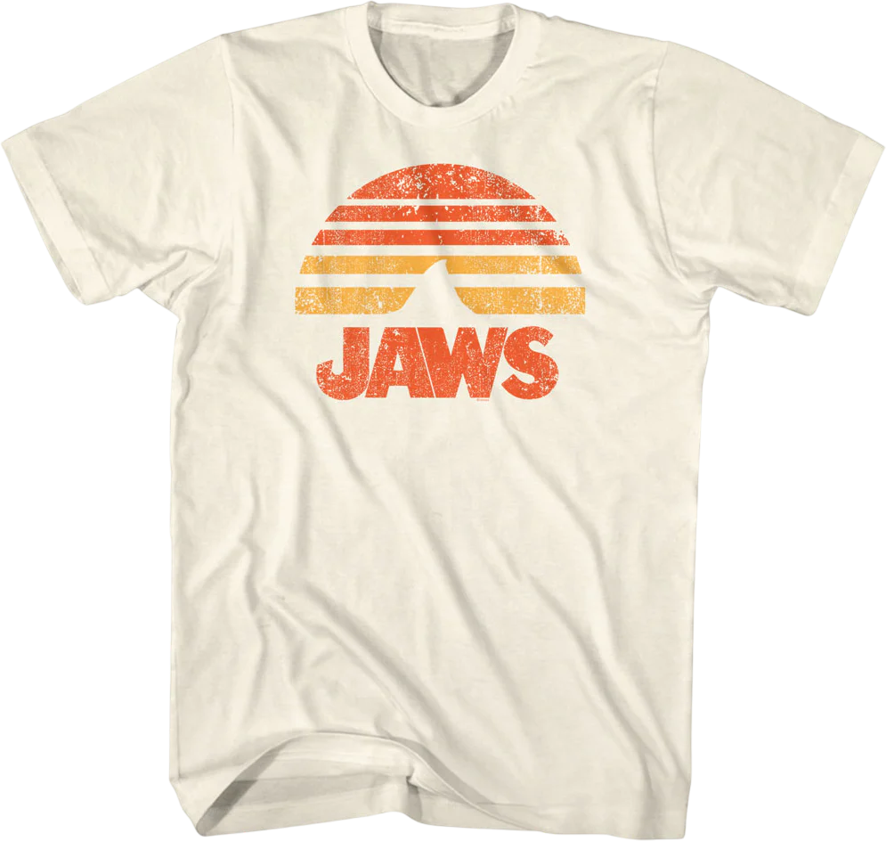 Sunset Fin Jaws T-Shirt