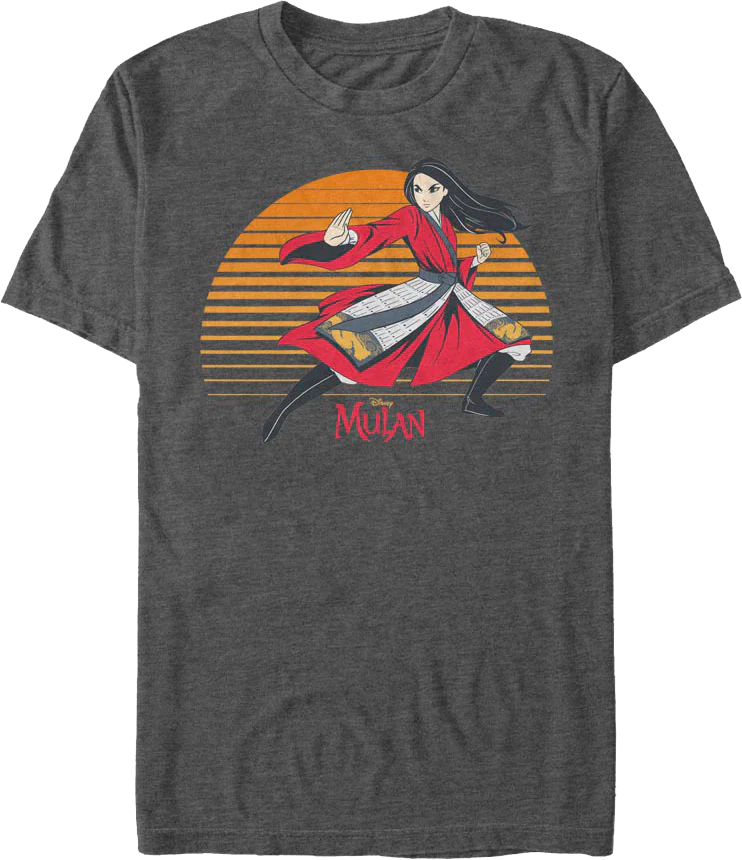 Sunset Mulan Disney T-Shirt