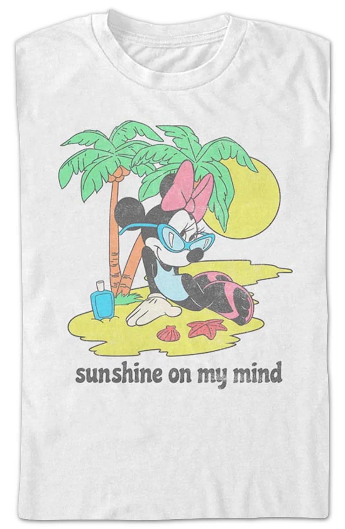 Sunshine On My Mind Minnie Mouse Disney T-Shirt - Image 2