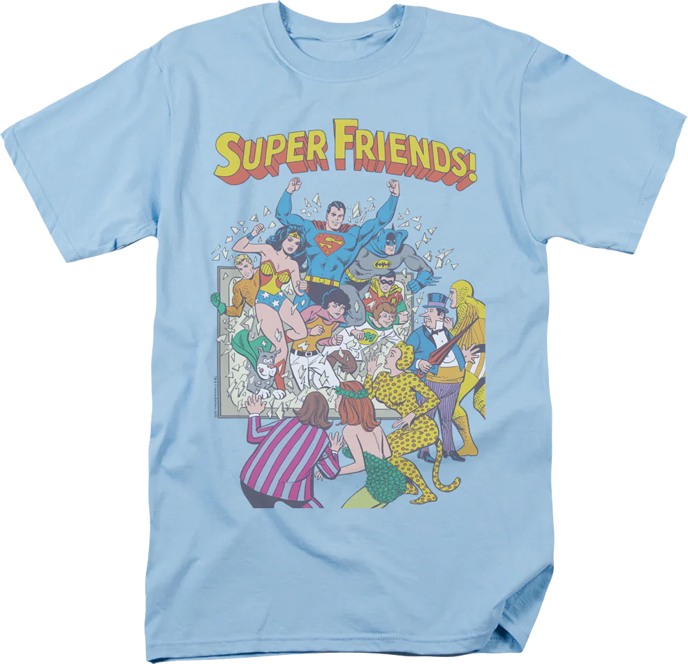 Super Friends To The Rescue DC Comics T-Shirt