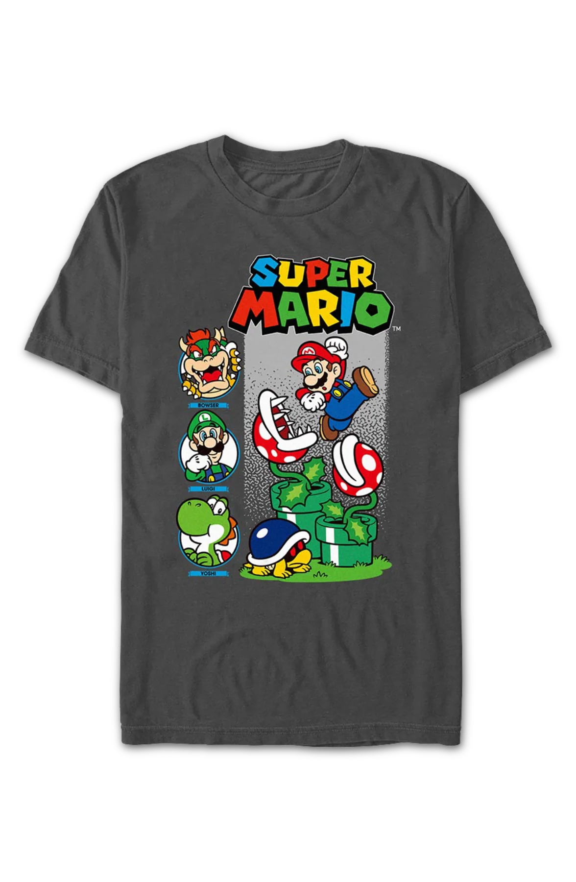 Super Mario Bros. Comic Book Cover Nintendo T-Shirt - Image 2