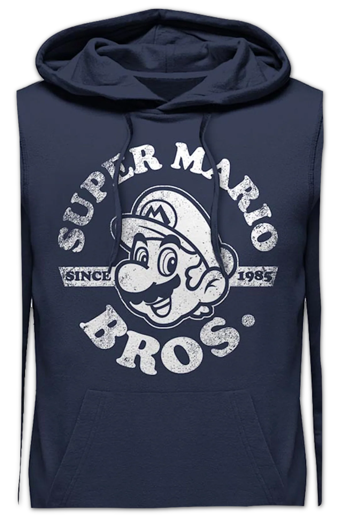 Super Mario Bros. Distressed Since 1985 Nintendo Hoodie - Image 2