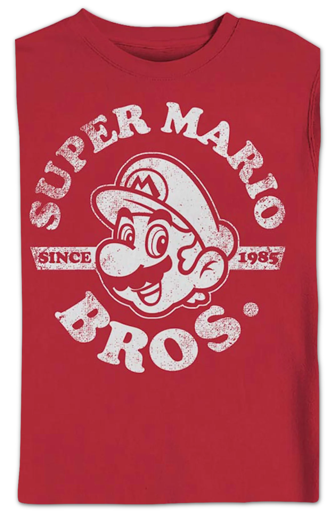 Super Mario Bros. Distressed Since 1985 Nintendo Sweatshirt - Image 2
