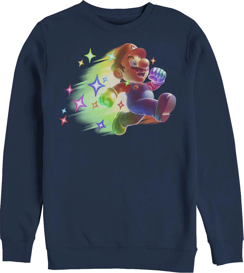 Super Speed Super Mario Bros. Nintendo Sweatshirt