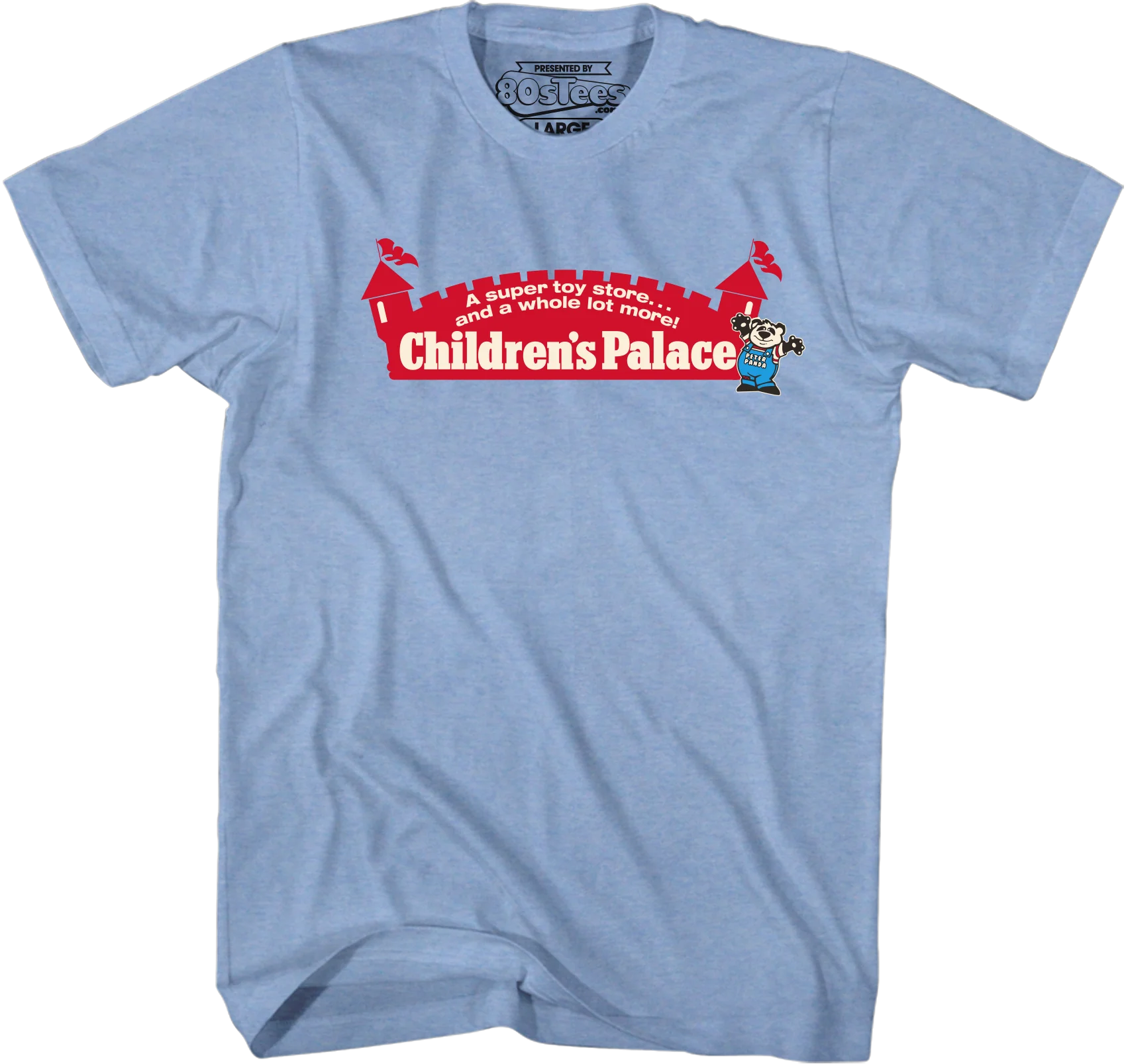 Super Toy Store Blue Children's Palace T-Shirt