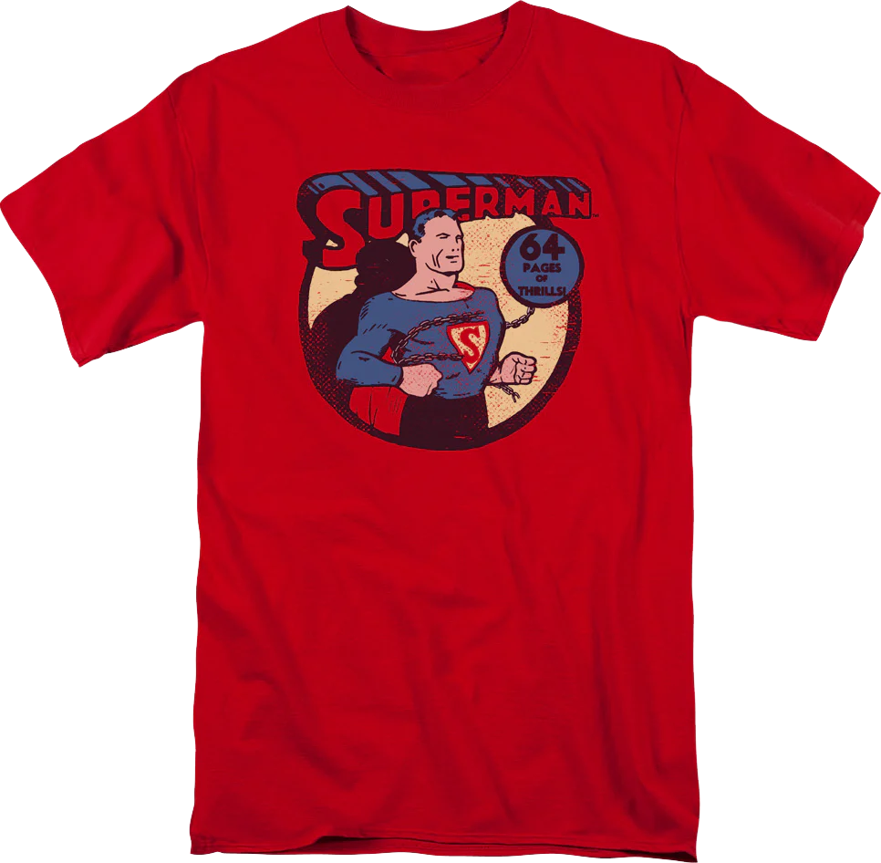 Superman 64 Pages Of Thrills DC Comics T-Shirt
