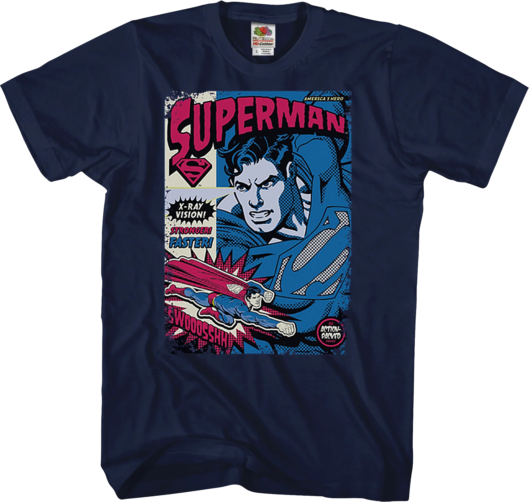Superman Action-Packed DC Comics T-Shirt