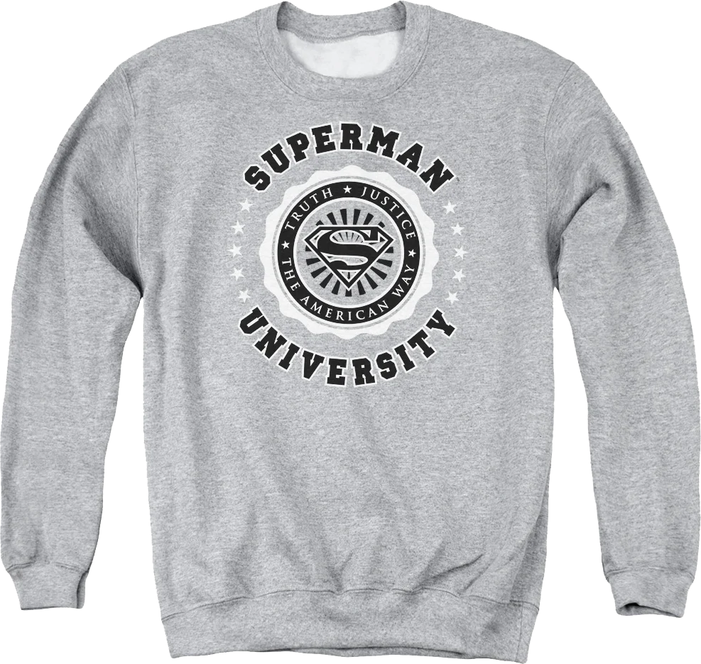 Superman University DC Comics Sweatshirt