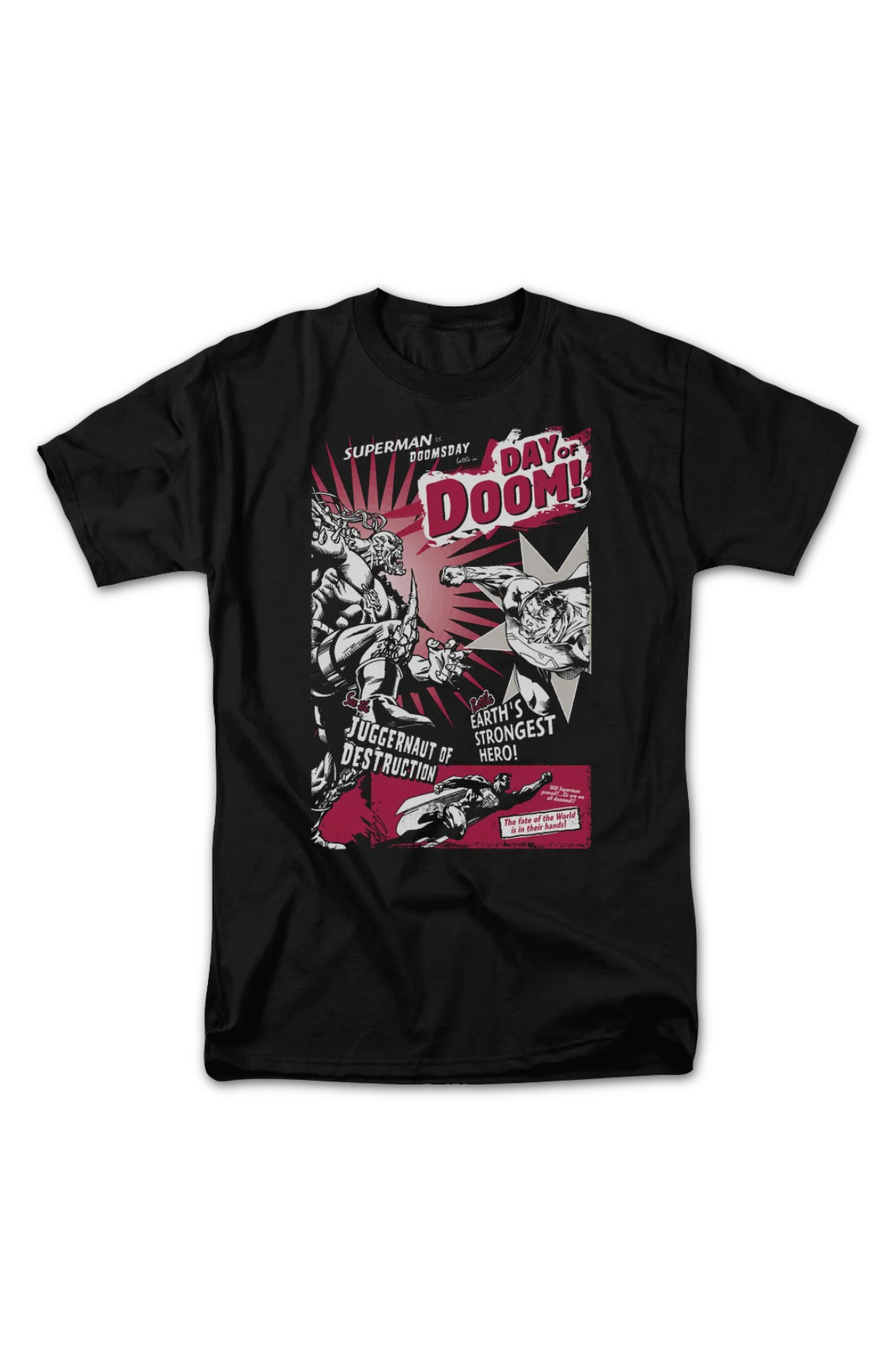 Superman vs. Doomsday DC Comics T-Shirt - Image 2