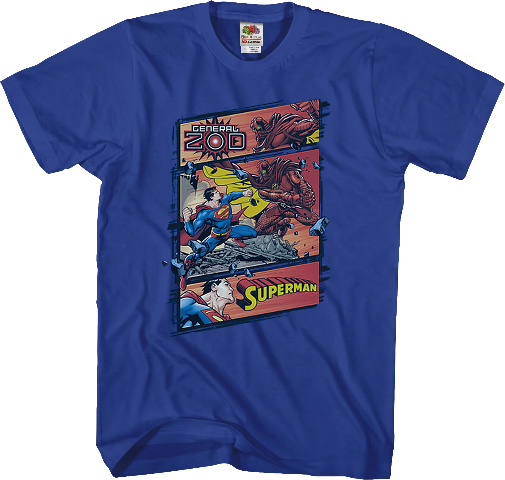 Superman vs General Zod DC Comics T-Shirt