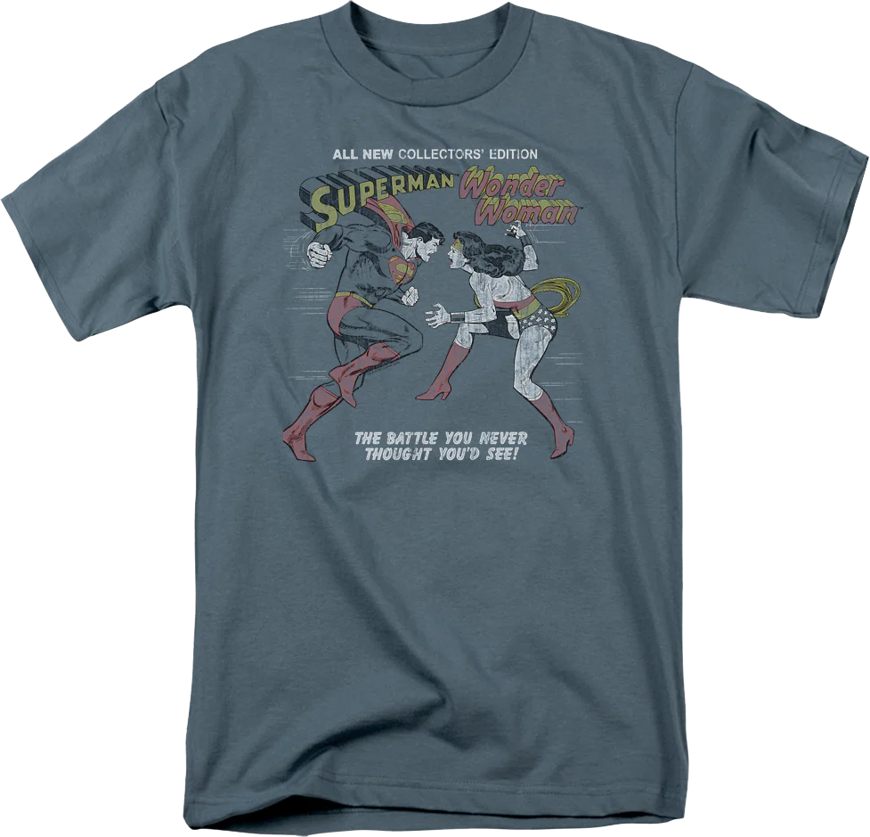 Superman vs. Wonder Woman DC Comics T-Shirt