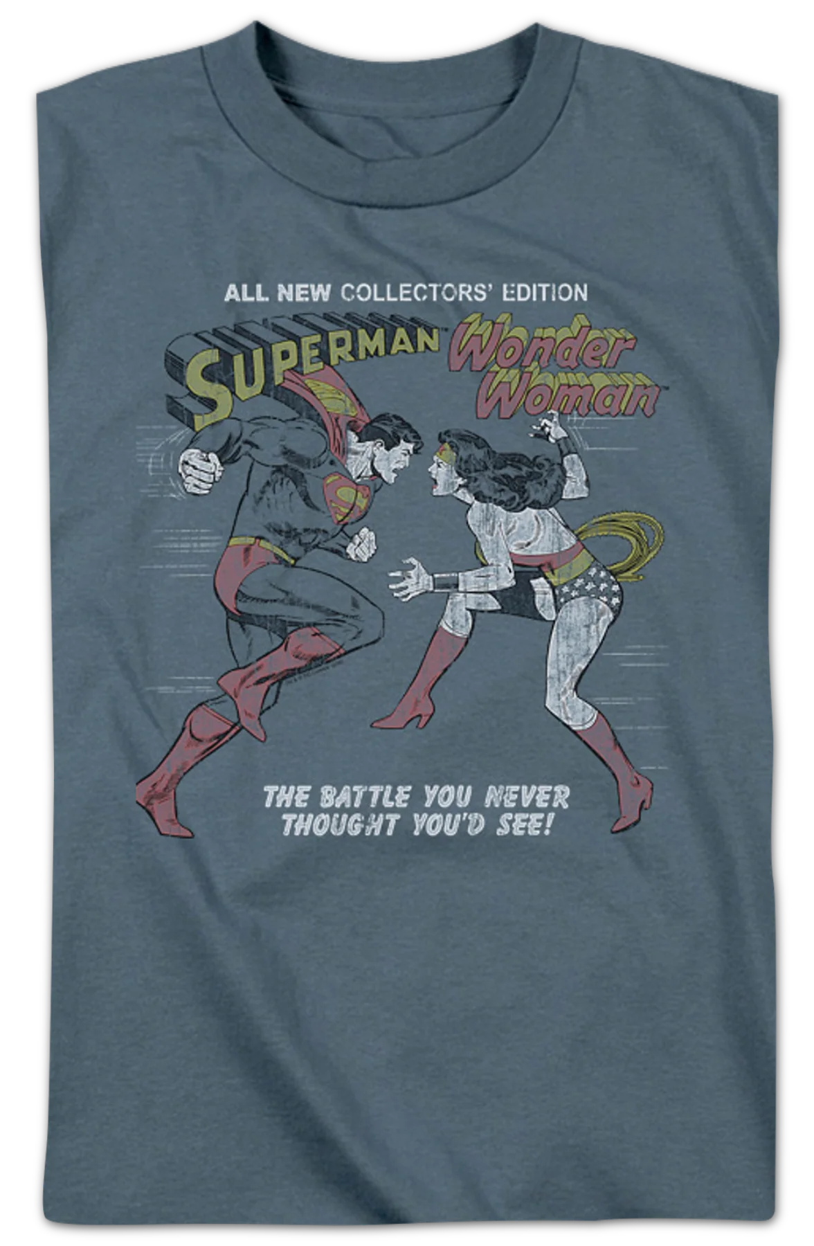 Superman vs. Wonder Woman DC Comics T-Shirt - Image 2