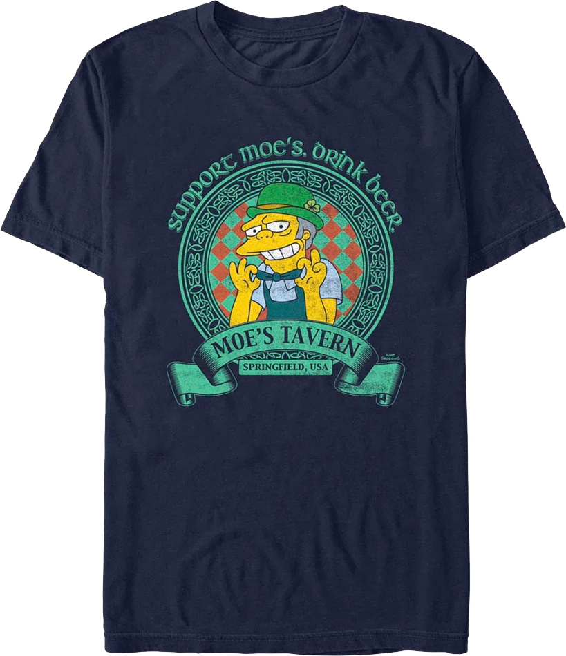 Support Moe's Simpsons T-Shirt