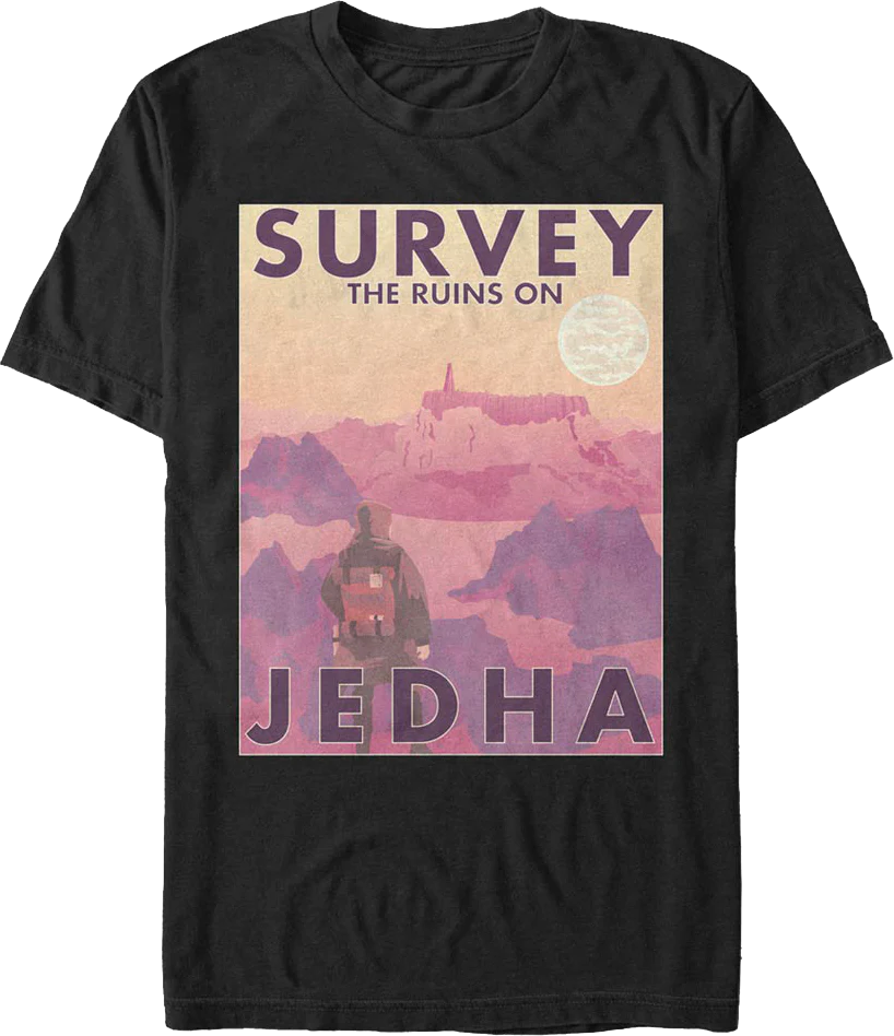 Survey The Ruins On Jedha Star Wars T-Shirt