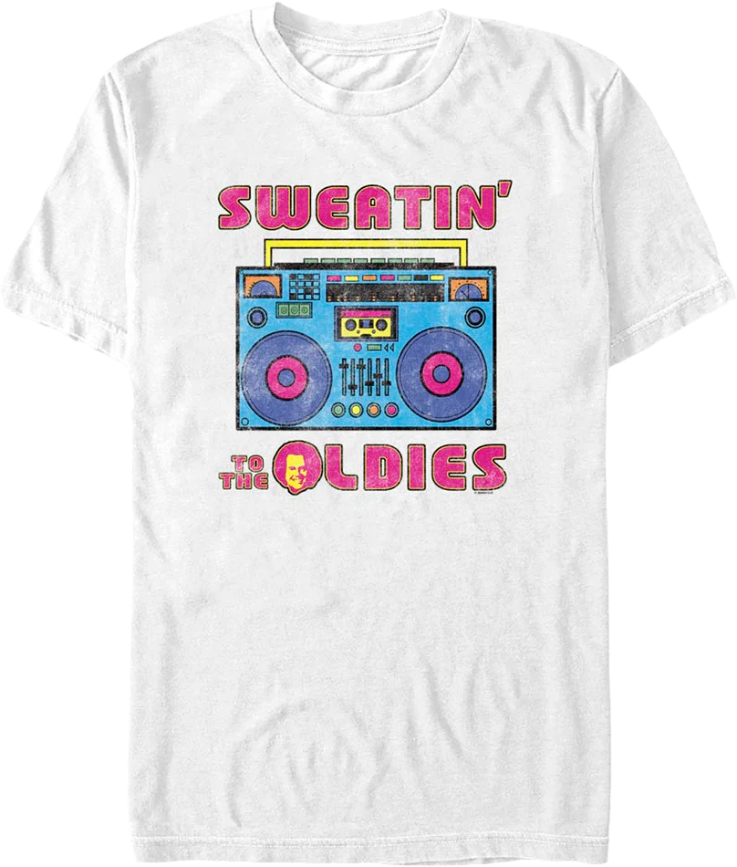Sweatin' To The Oldies Boombox Richard Simmons T-Shirt