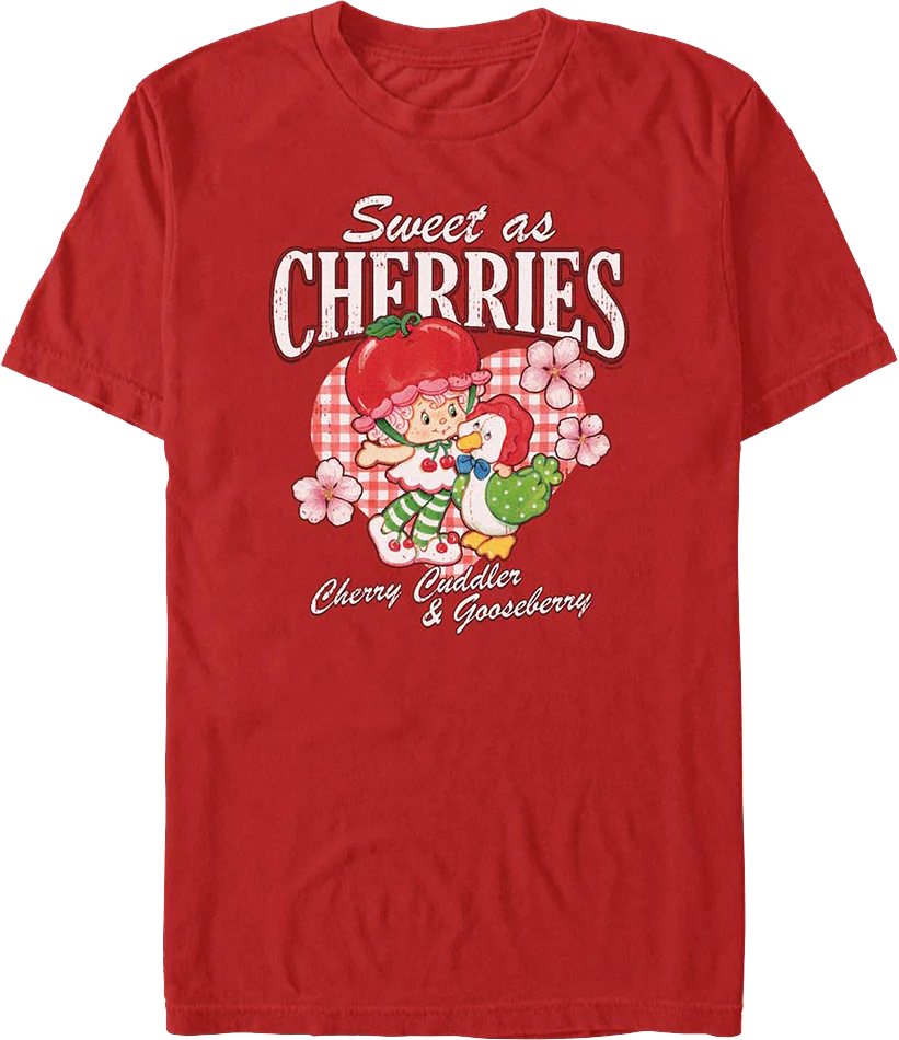 Sweet As Cherries Strawberry Shortcake T-Shirt