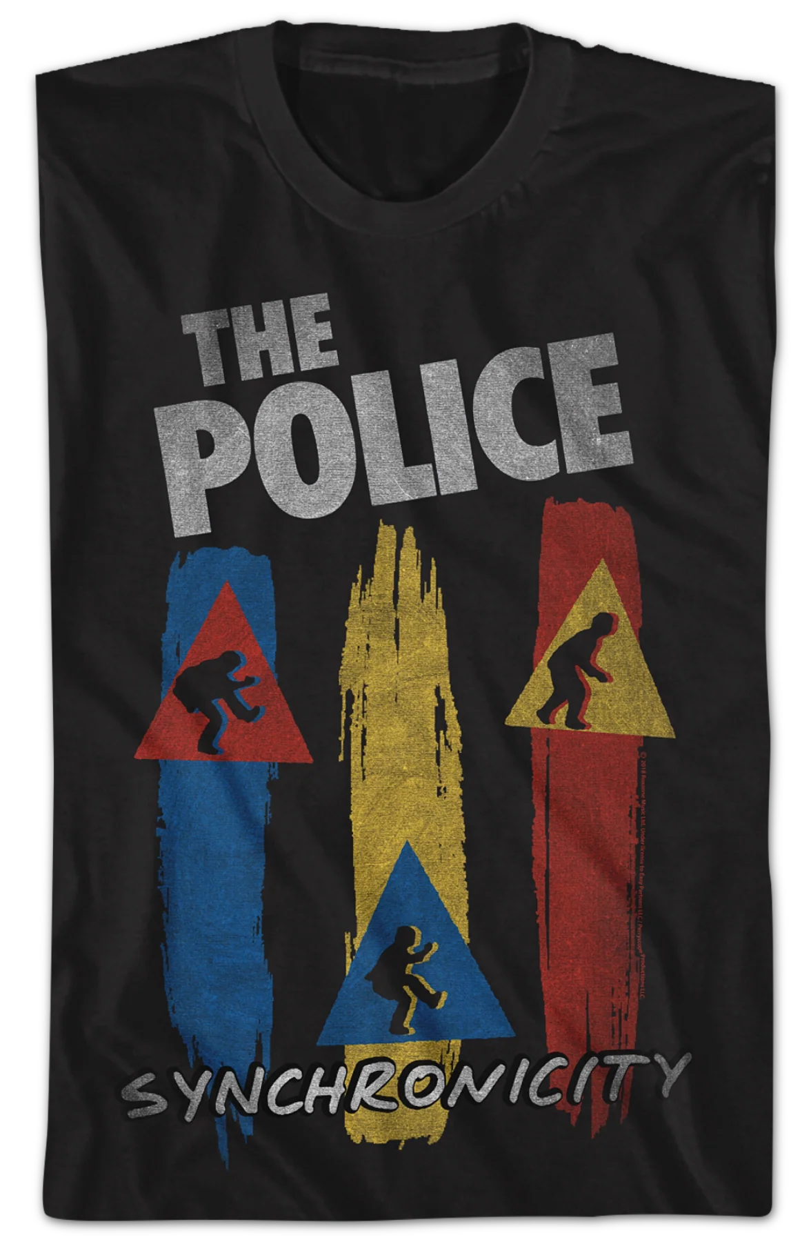 Synchronicity Silhouettes The Police T-Shirt - Image 2