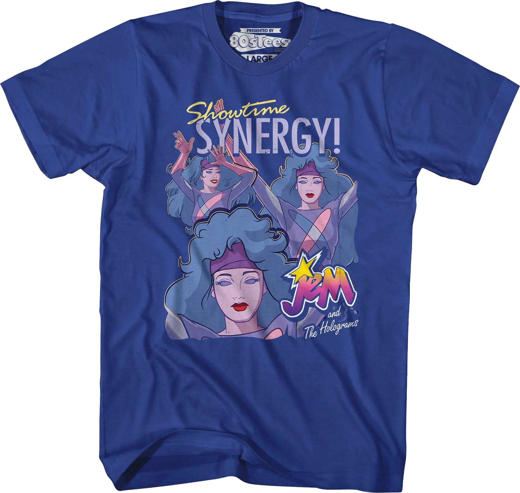 Syngergy Collage Jem And The Holograms T-Shirt - Image 7