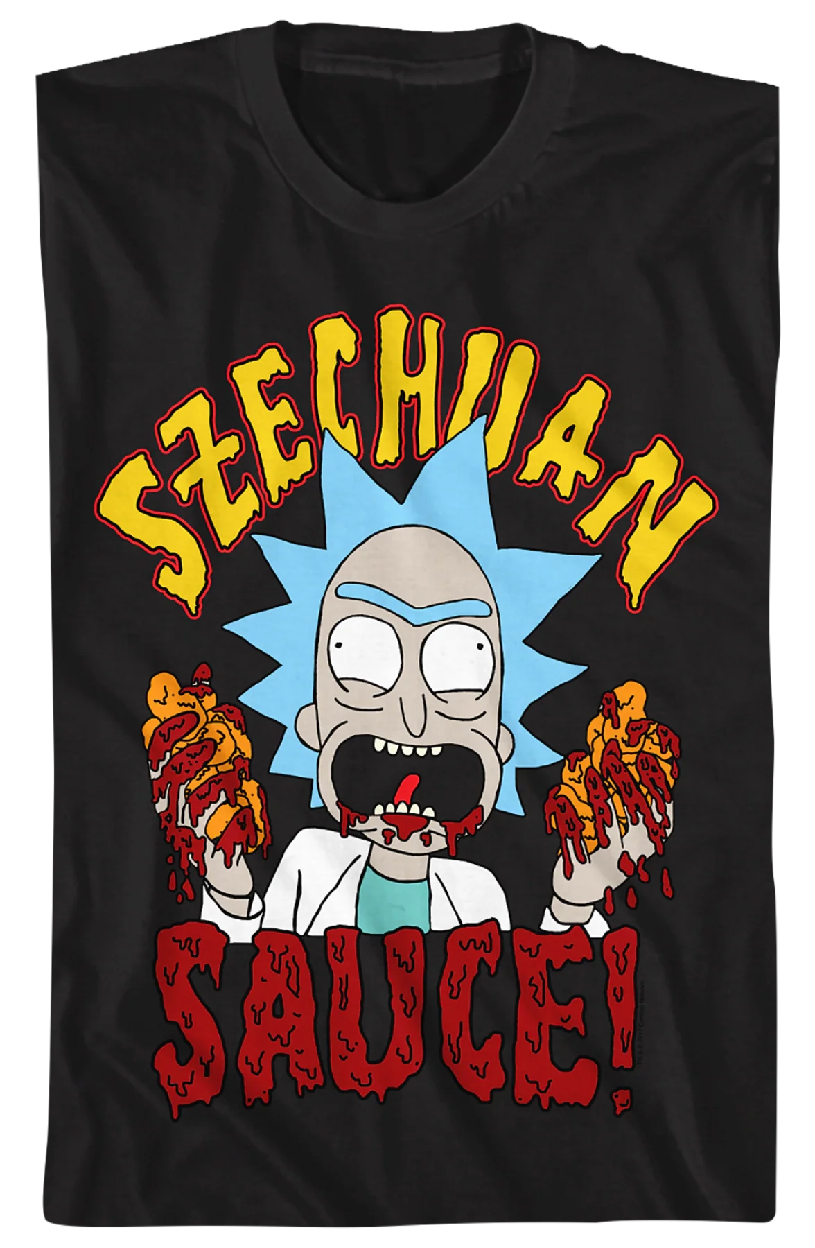 Szechuan Sauce Rick and Morty T-Shirt - Image 2