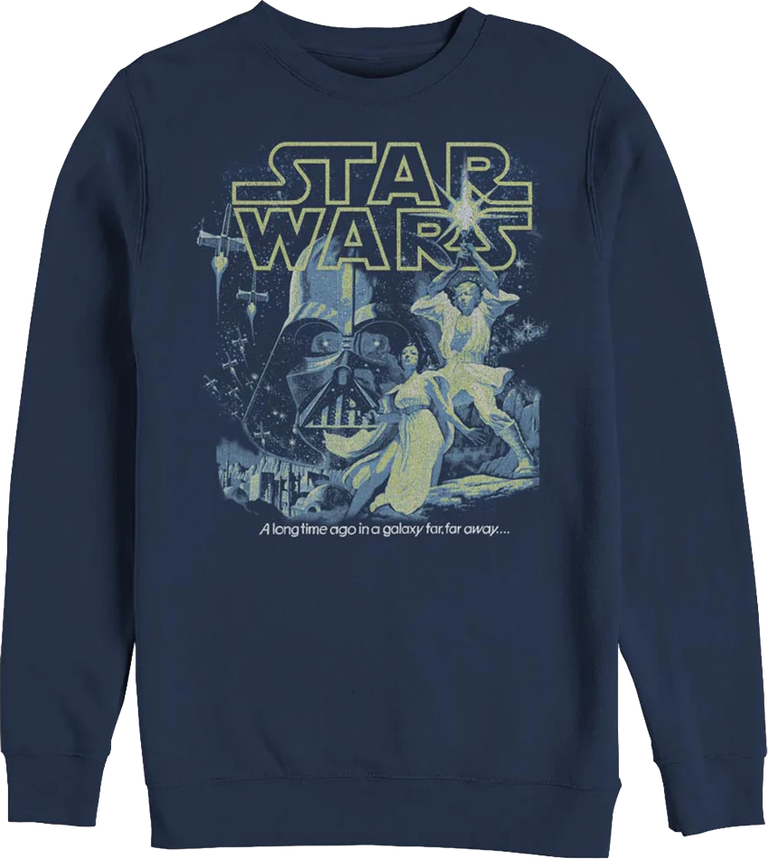 Tagline Poster Star Wars Sweatshirt