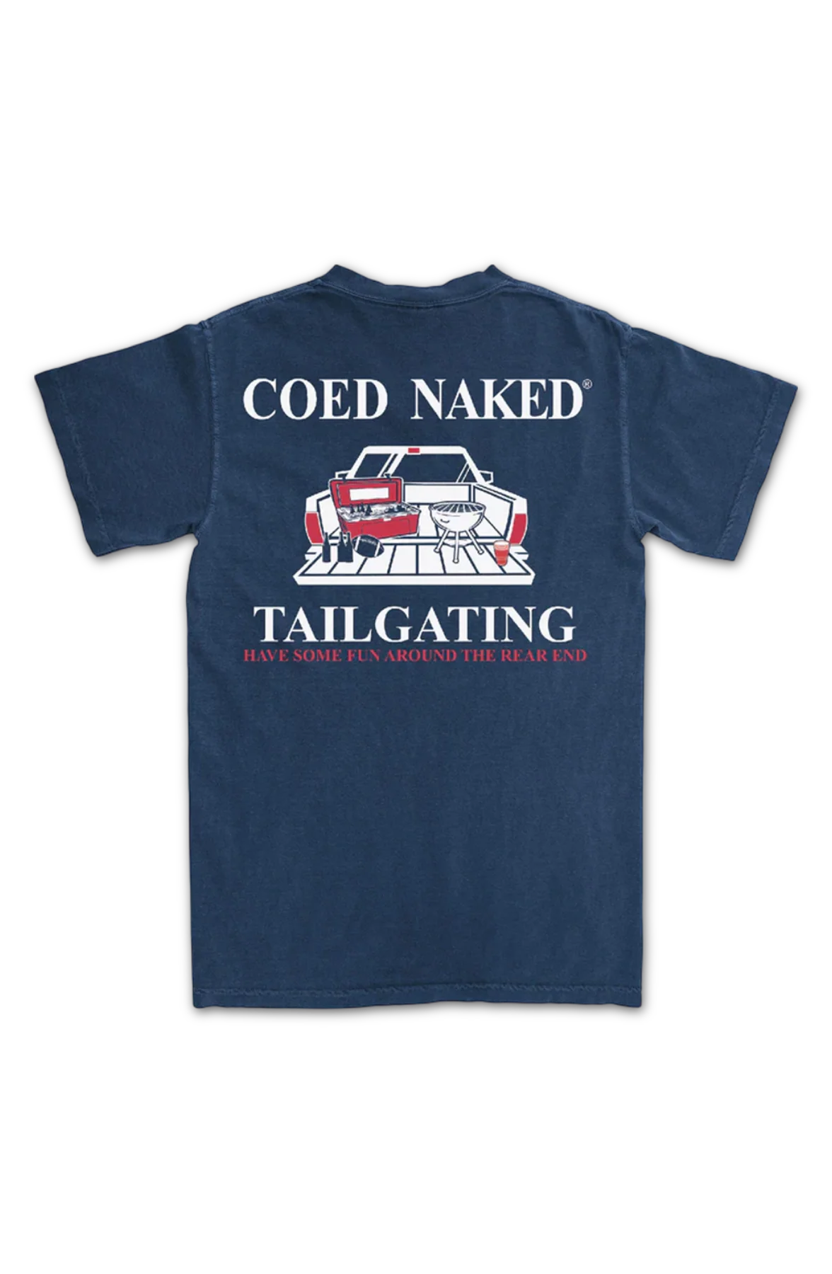 Tailgating Coed Naked T-Shirt - Image 2