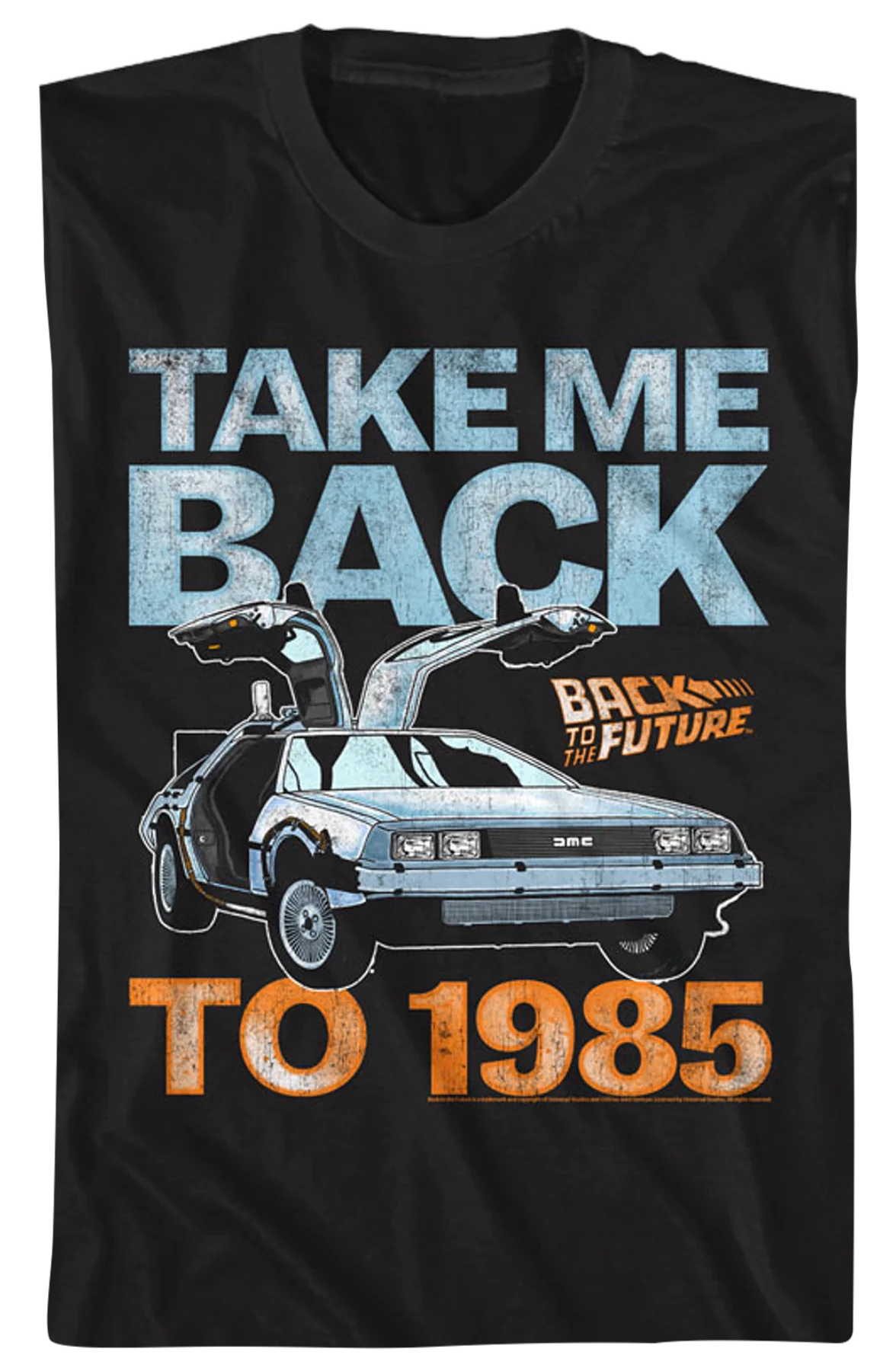 Take Me Back To 1985 Back To The Future T-Shirt - Image 2