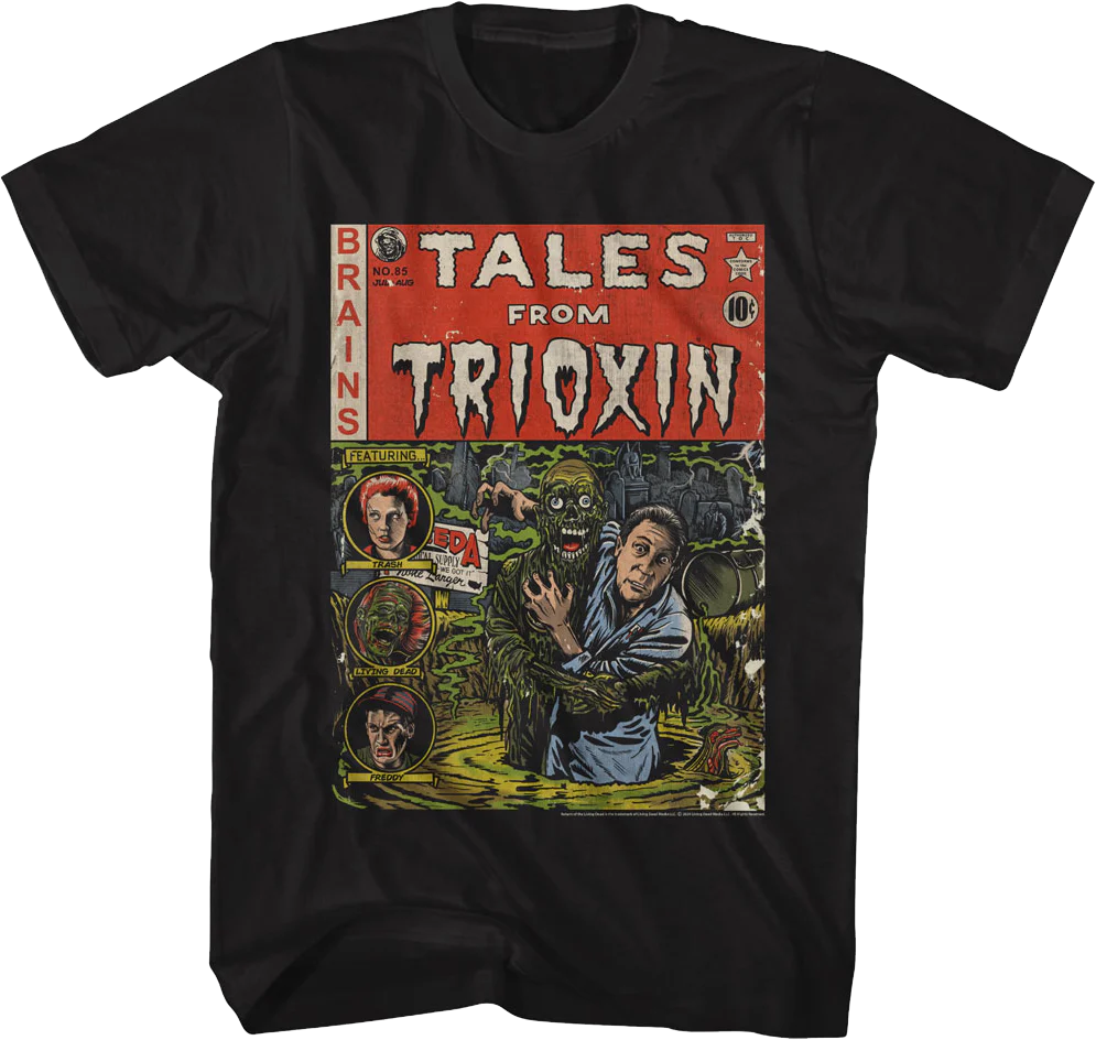 Tales From Trioxin Comic Book Return Of The Living Dead T-Shirt