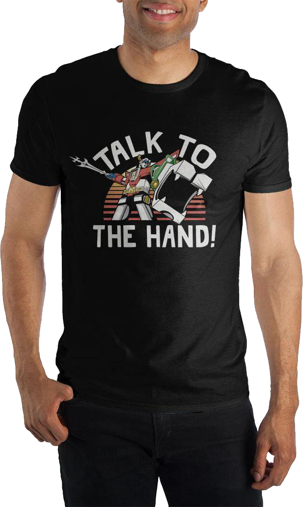 Talk To The Hand Voltron T-Shirt