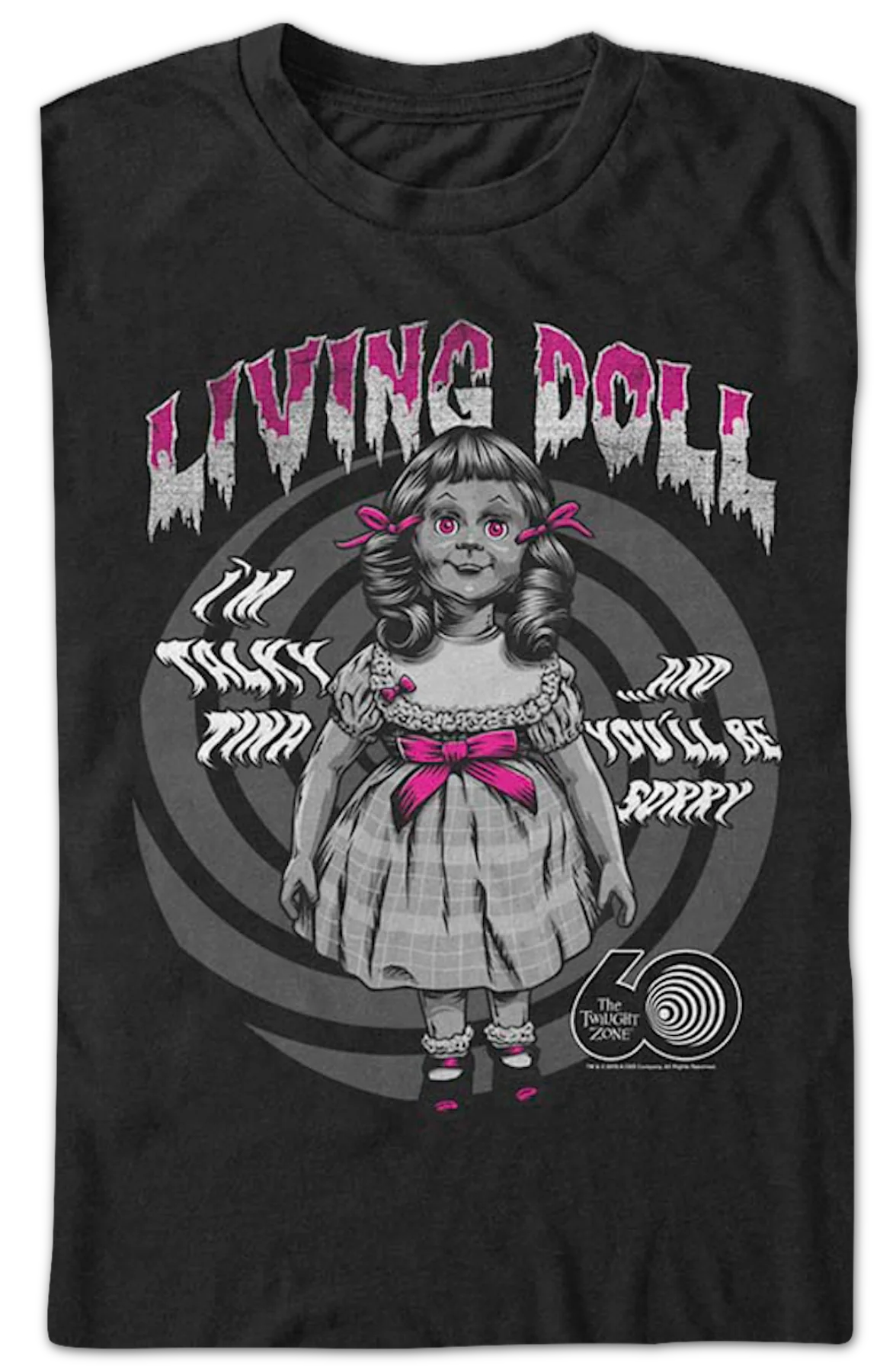 Talky Tina Twilight Zone T-Shirt - Image 2