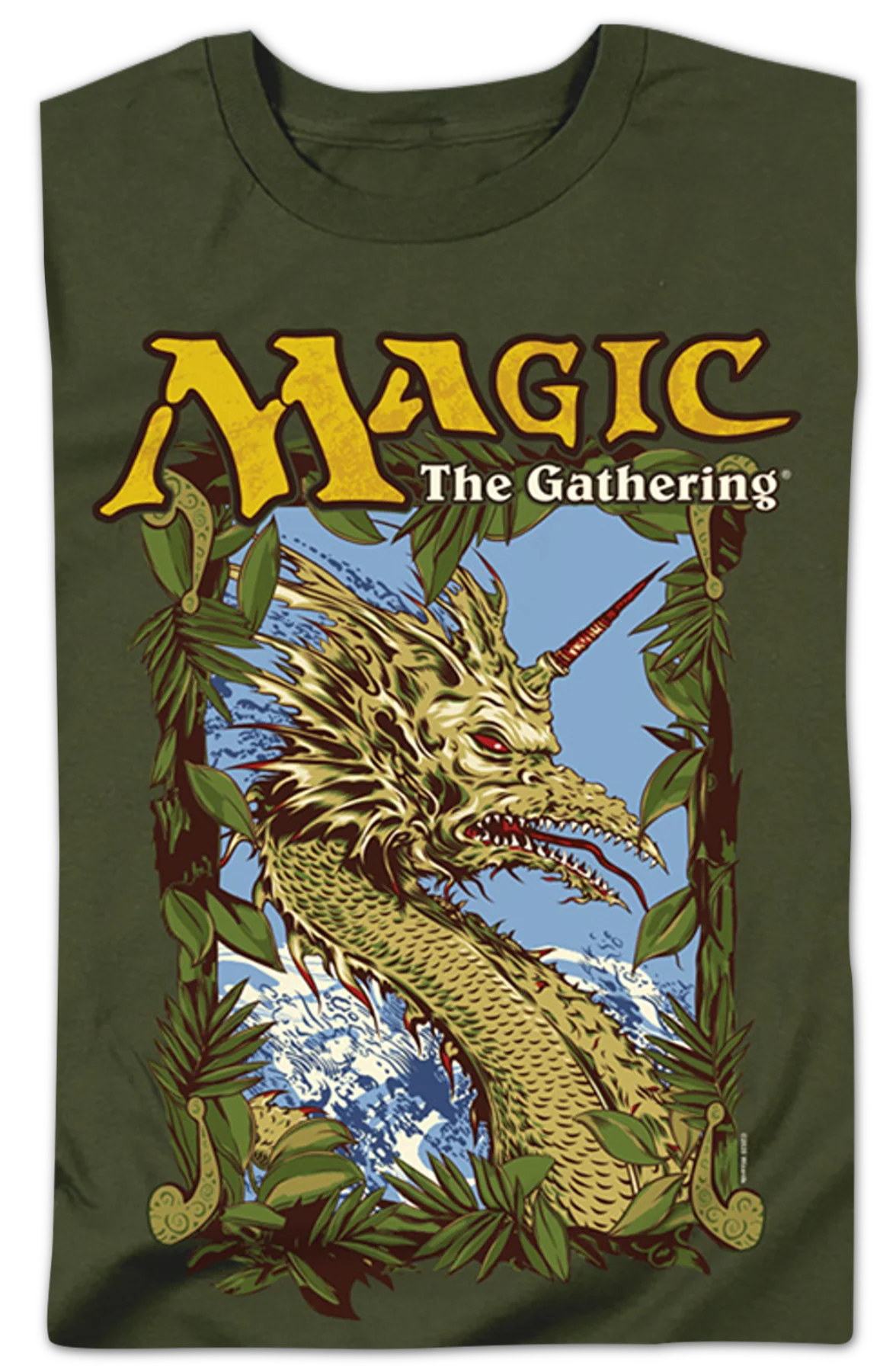 Taniwha Magic The Gathering T-Shirt - Image 2