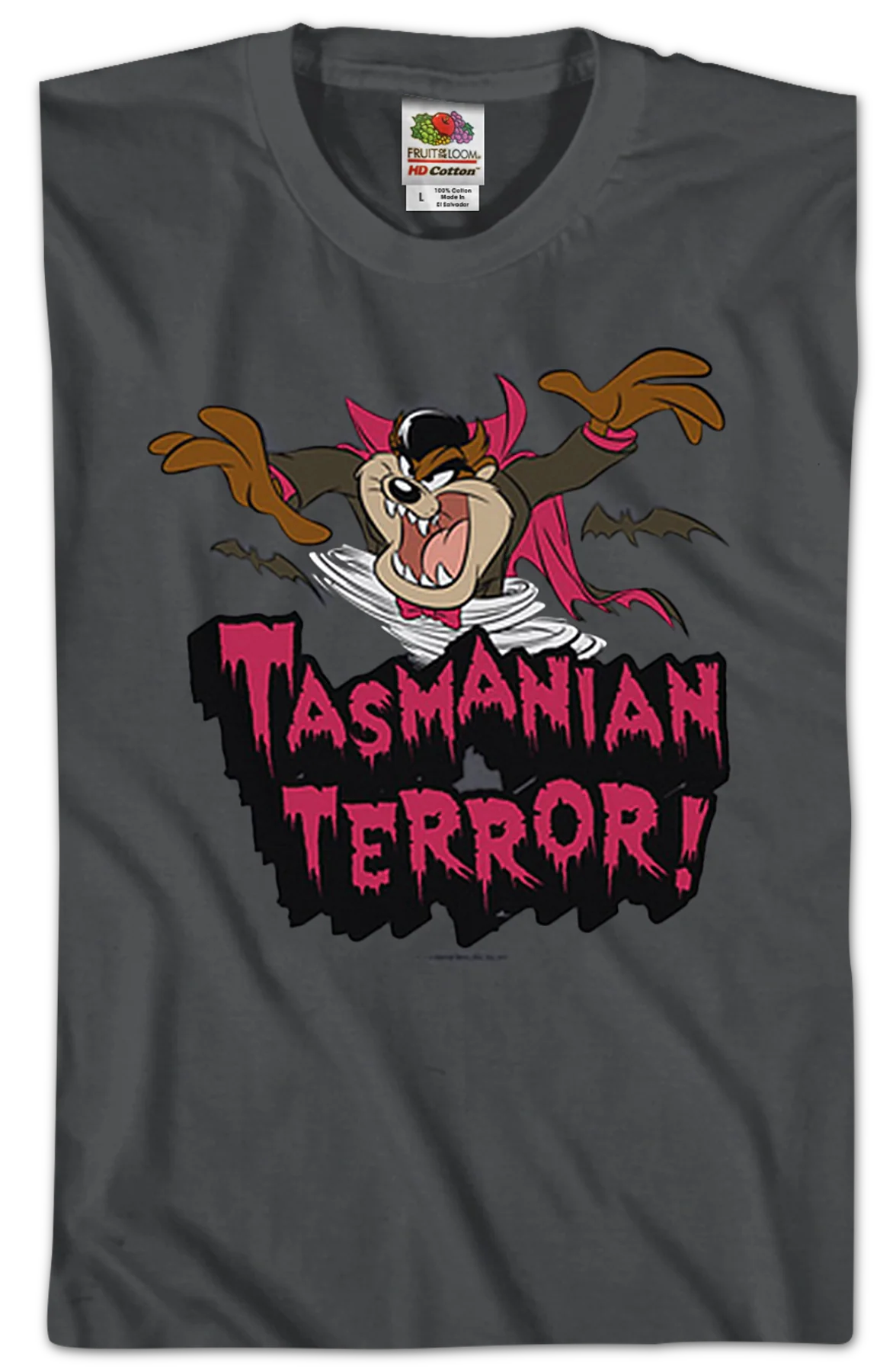 Tasmanian Terror Looney Tunes T-Shirt - Image 2