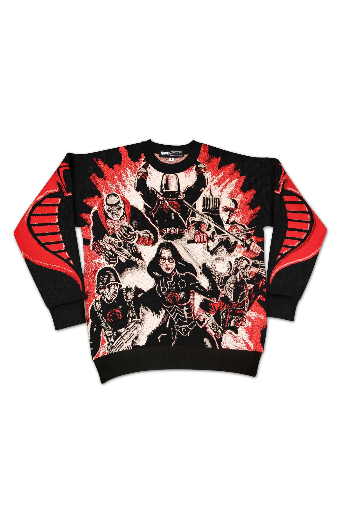 Team Cobra GI Joe Knitted Sweater - Image 2