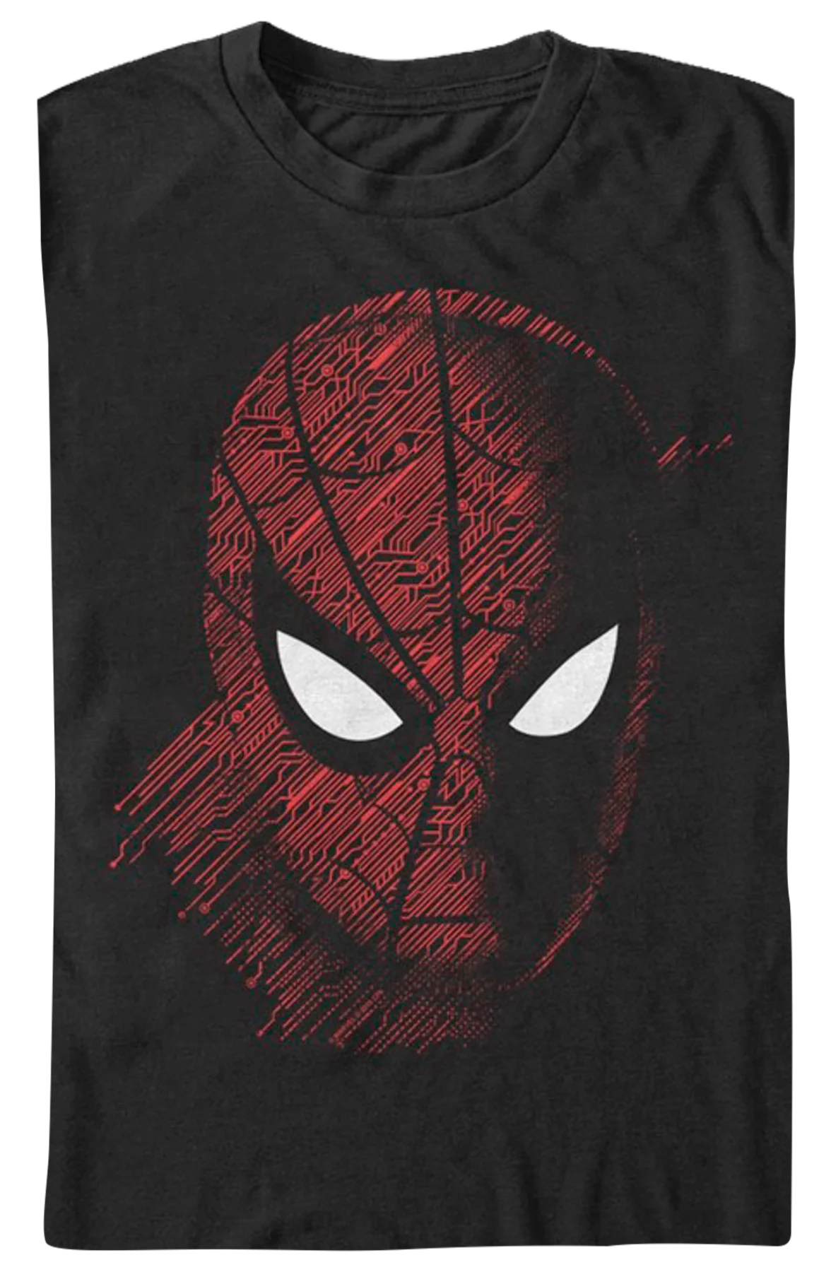 Tech Portrait Spider-Man T-Shirt - Image 2