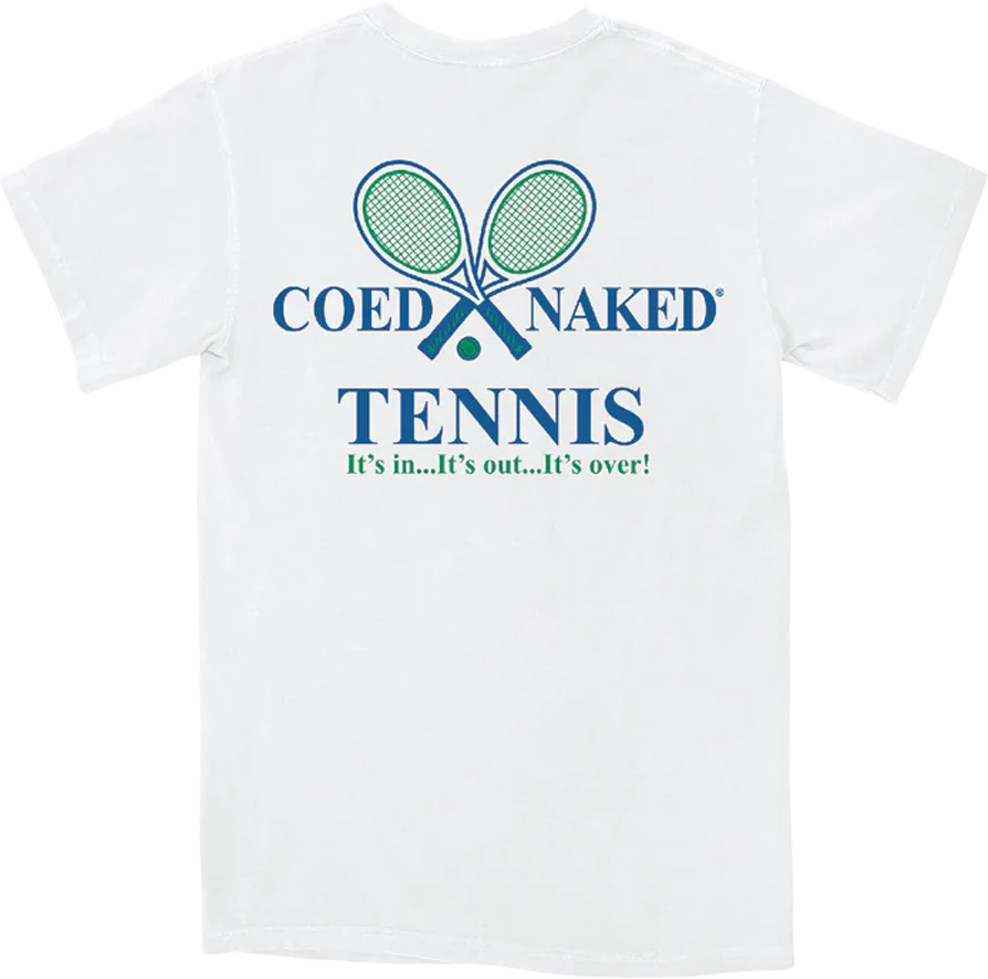 Tennis Coed Naked T-Shirt