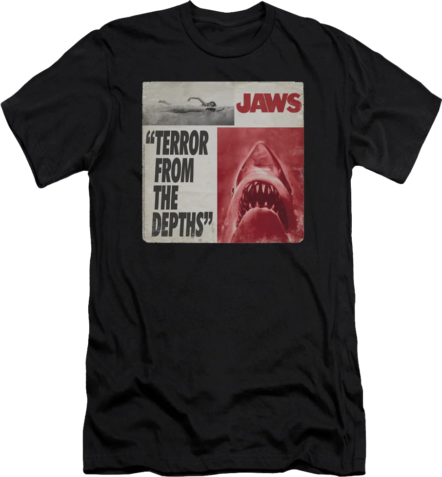 Terror From The Depths Jaws T-Shirt