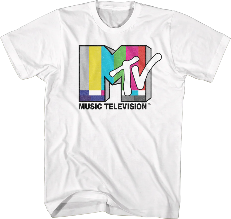 Test Pattern Logo MTV Shirt