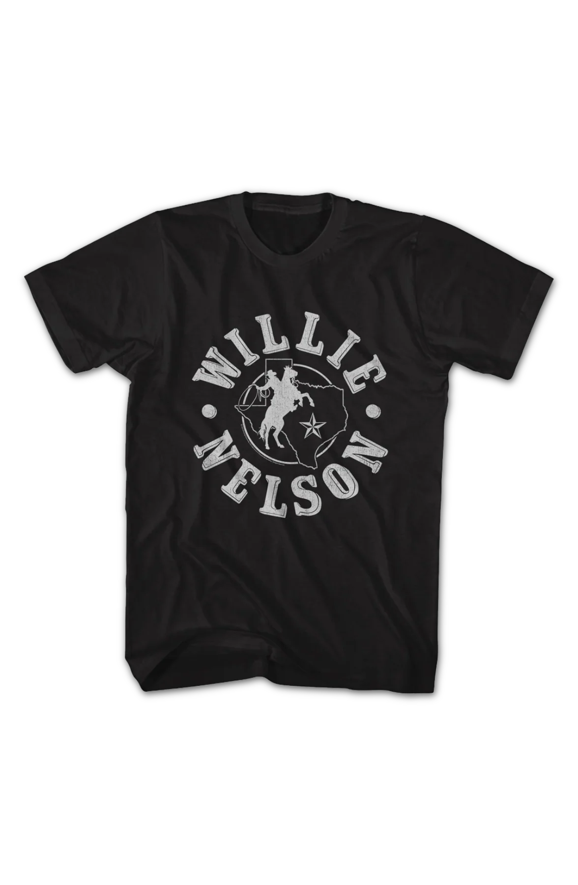 Texas Cowboy Willie Nelson T-Shirt - Image 2