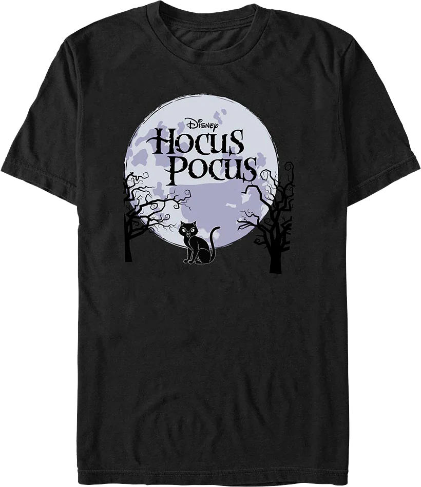 Thackery Binx & Full Moon Hocus Pocus T-Shirt