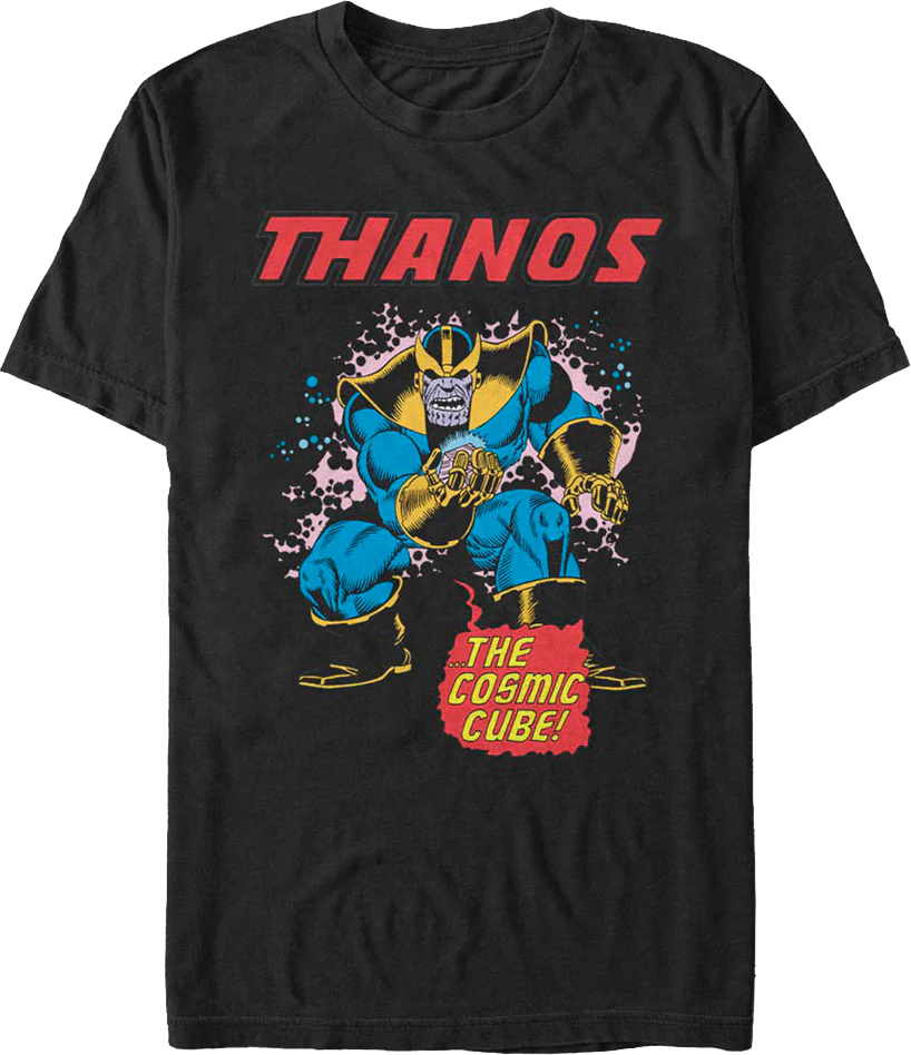 Thanos Cosmic Cube Marvel Comics T-Shirt