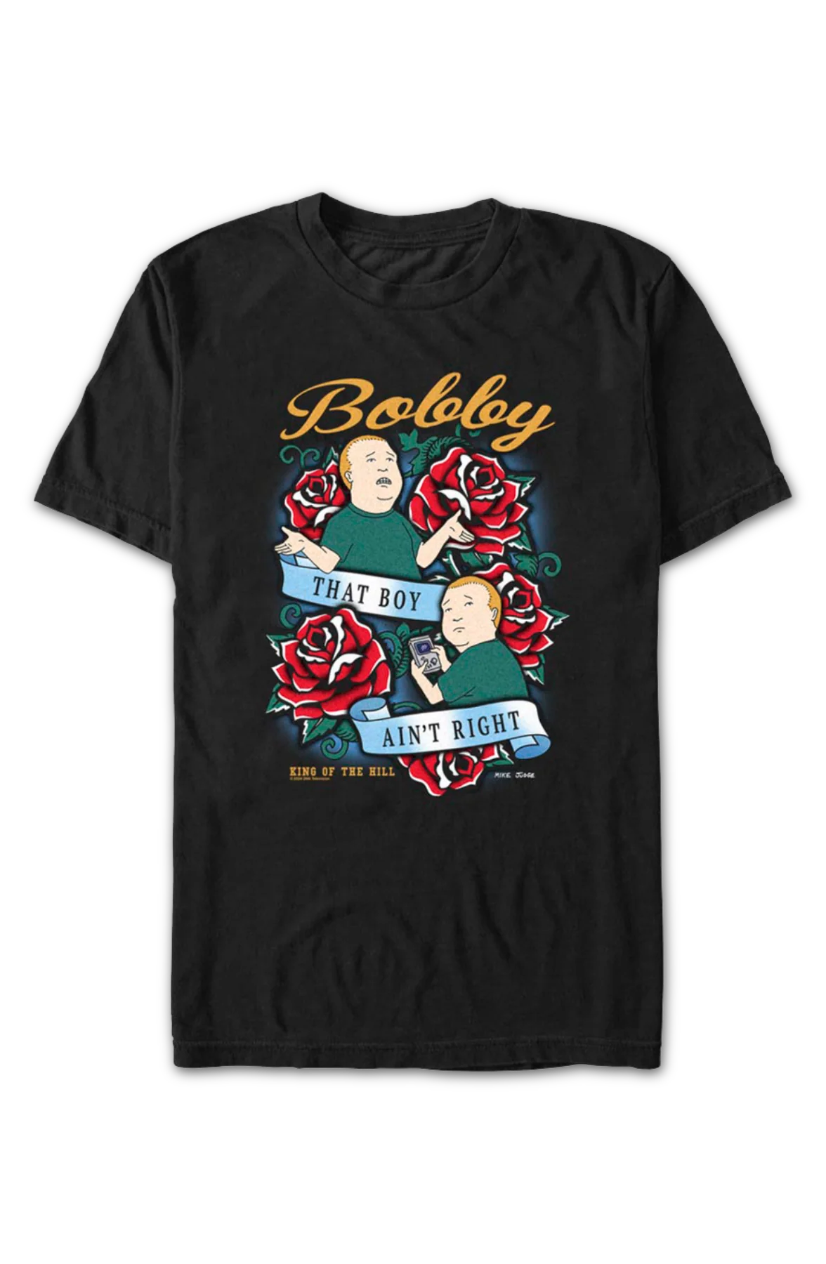 That Boy Ain't Right King of the Hill T-Shirt - Image 2