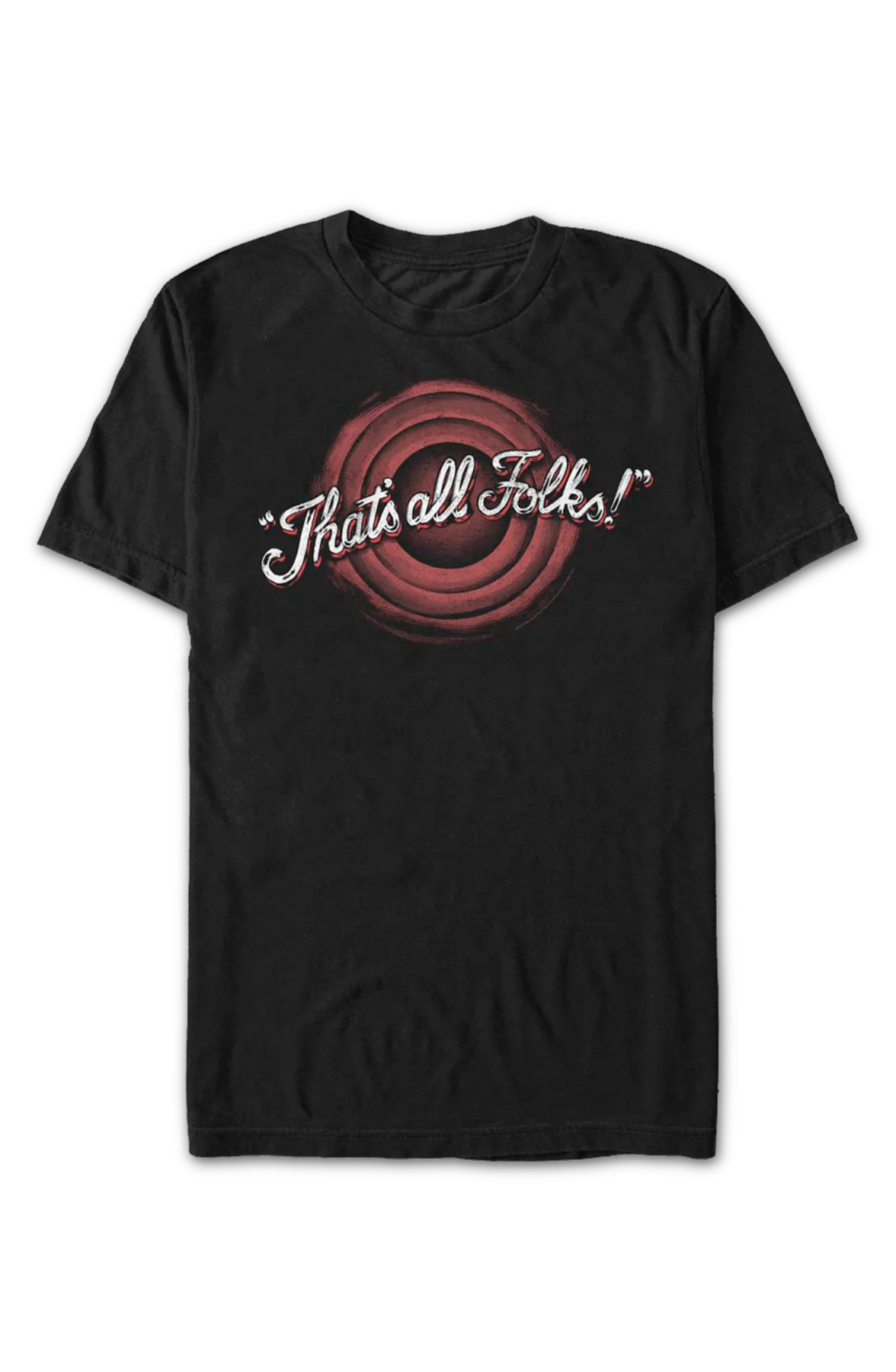That's All Folks Looney Tunes T-Shirt - Image 2