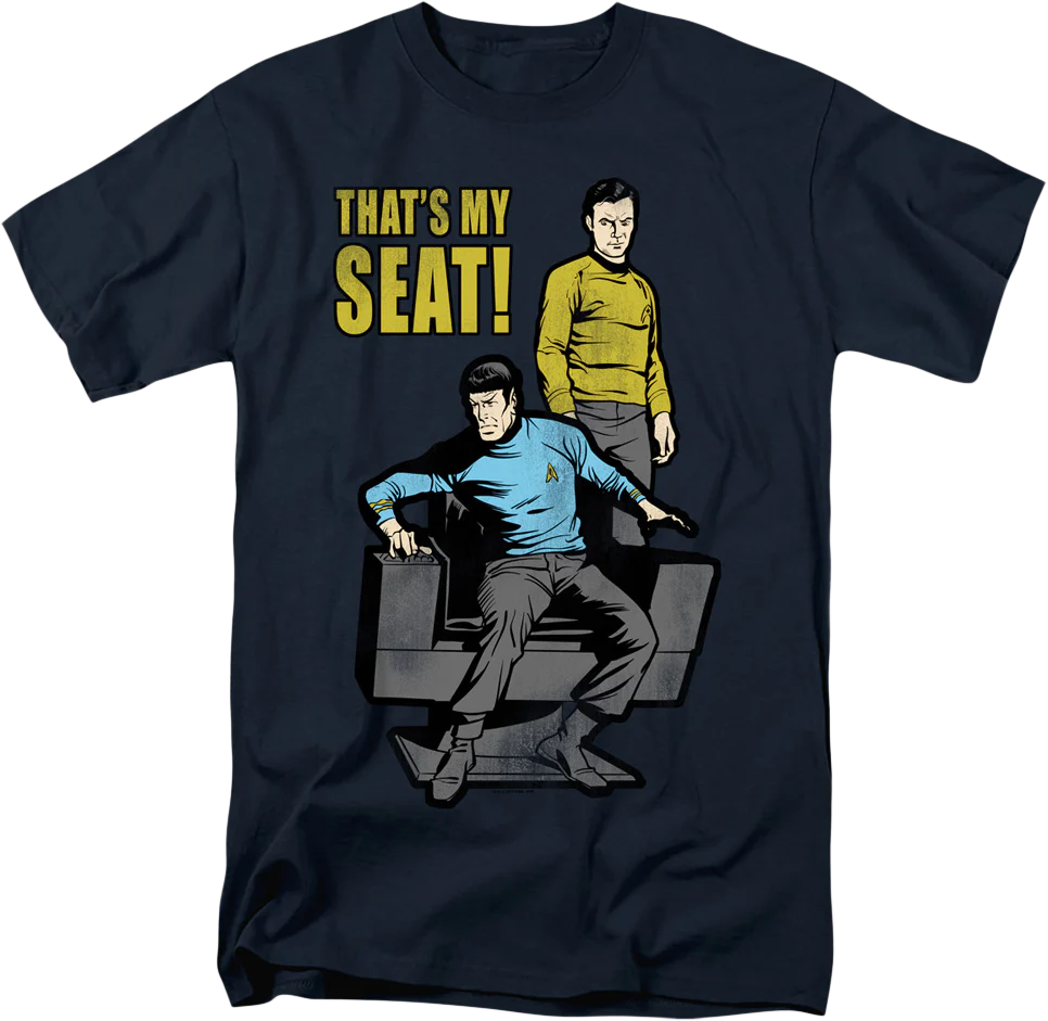 That's My Seat Star Trek T-Shirt
