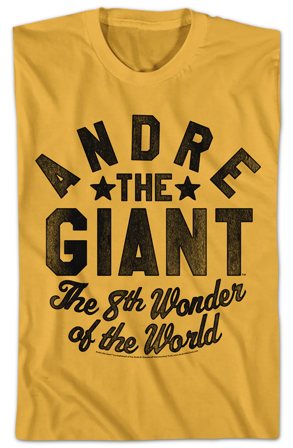 The 8th Wonder Of The World Andre The Giant T-Shirt - Image 2