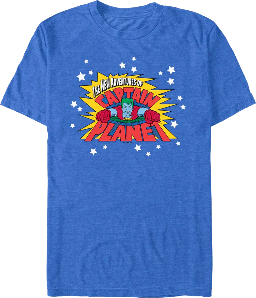 The Adventures Of Captain Planet T-Shirt
