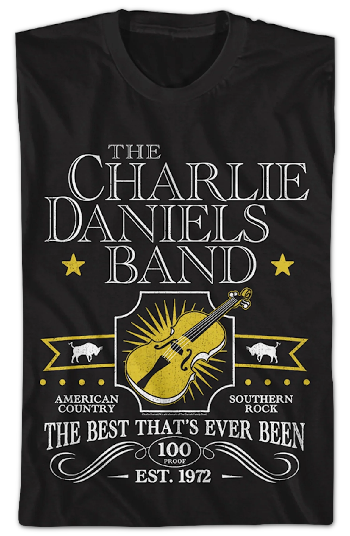 The Best That's Ever Been Charlie Daniels Band T-Shirt - Image 2