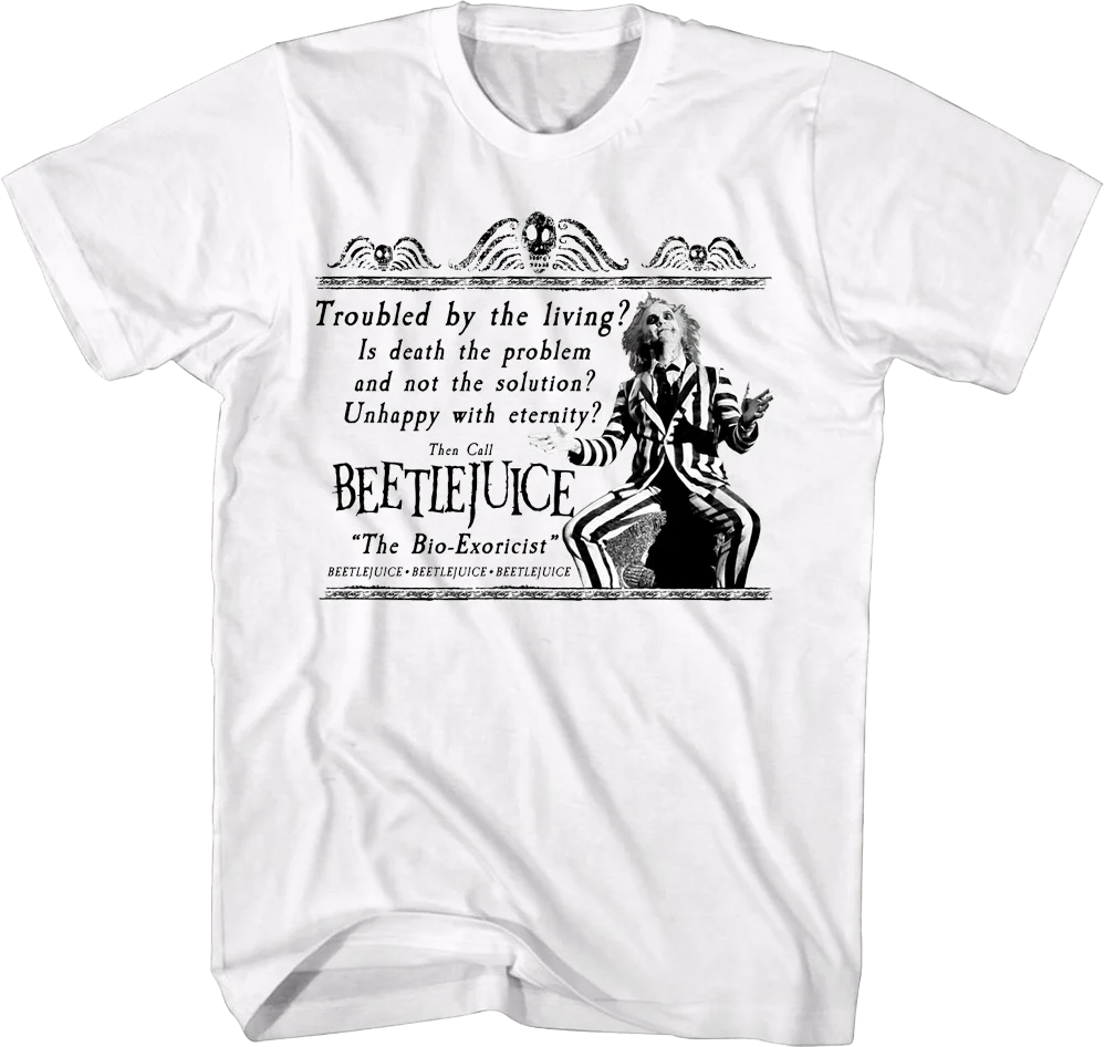 The Bio-Exorcist Beetlejuice T-Shirt - Image 2