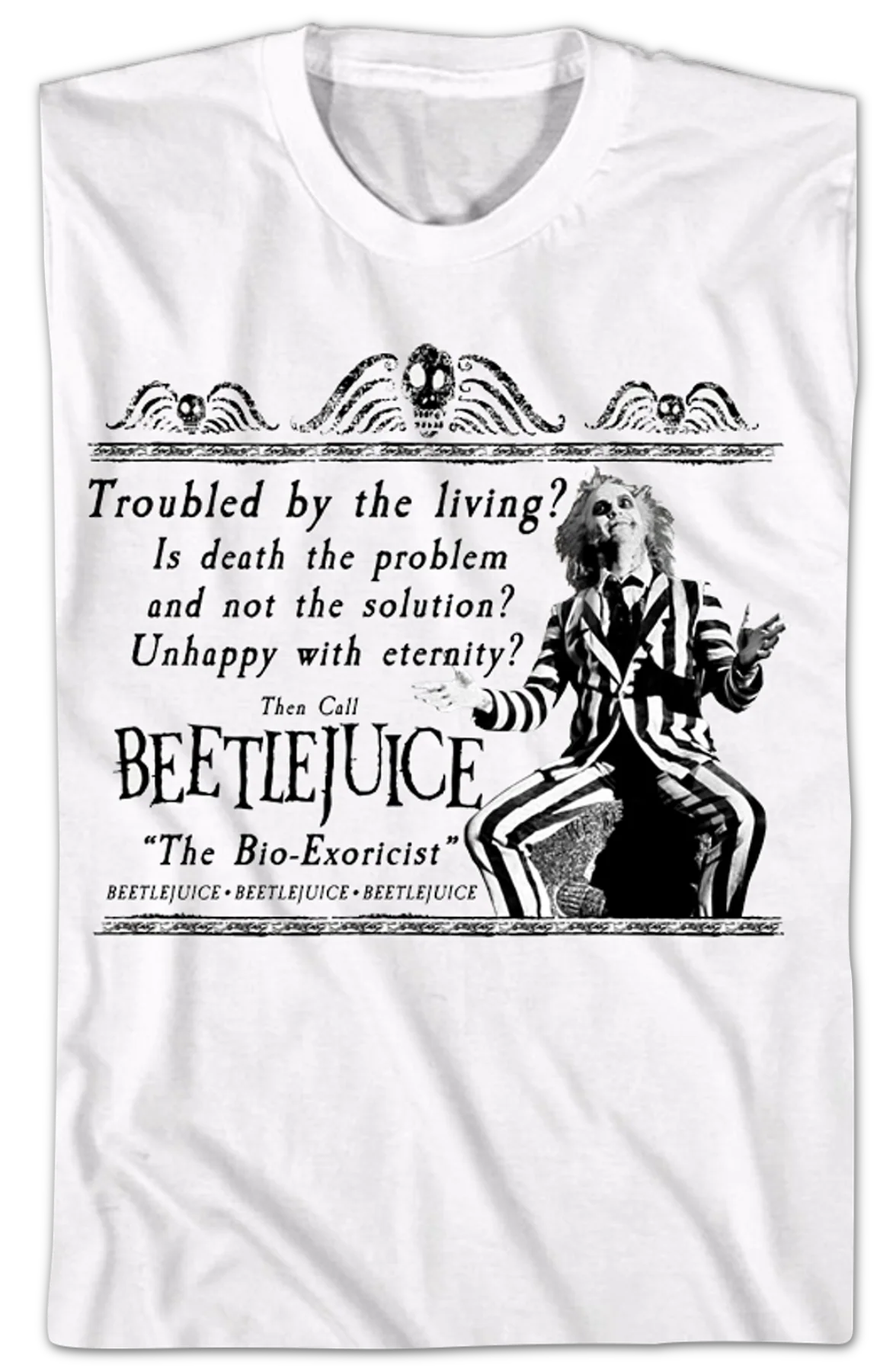 The Bio-Exorcist Beetlejuice T-Shirt - Image 3