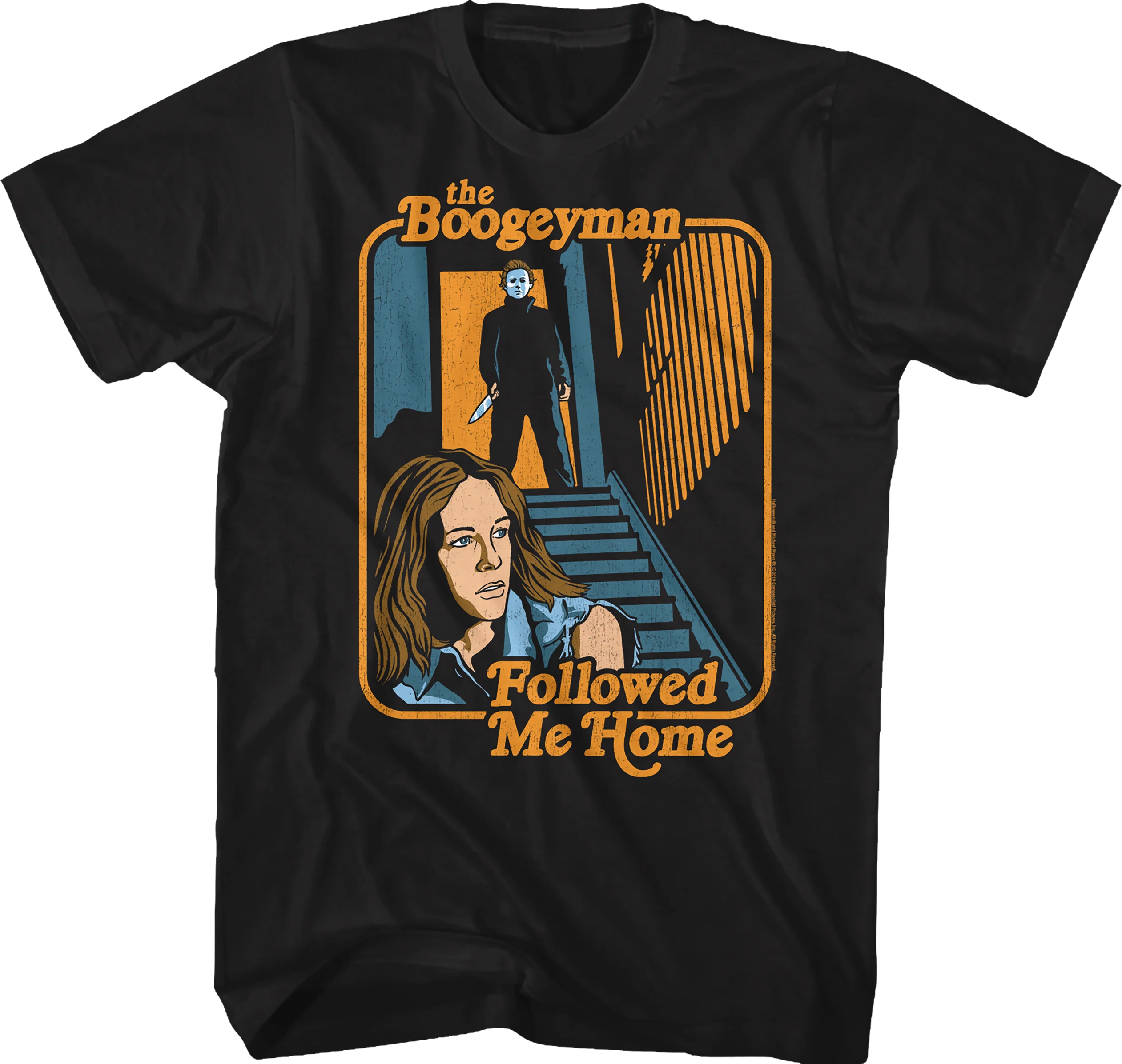 The Boogeyman Followed Me Home Halloween T-Shirt
