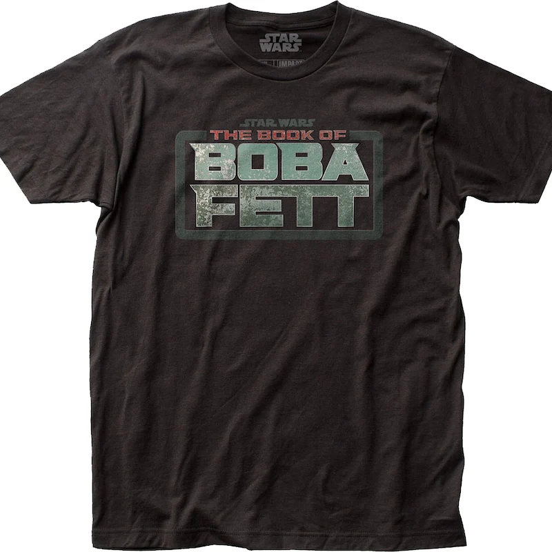 The Book Of Boba Fett Logo Star Wars T-Shirt
