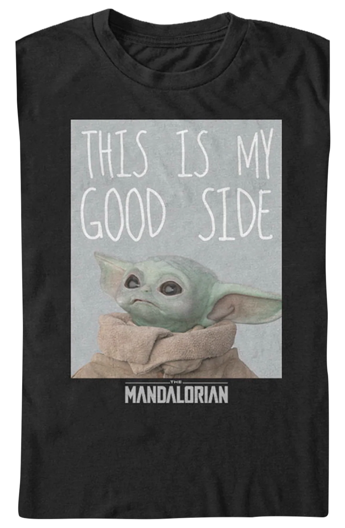 The Child Good Side Star Wars The Mandalorian T-Shirt - Image 2